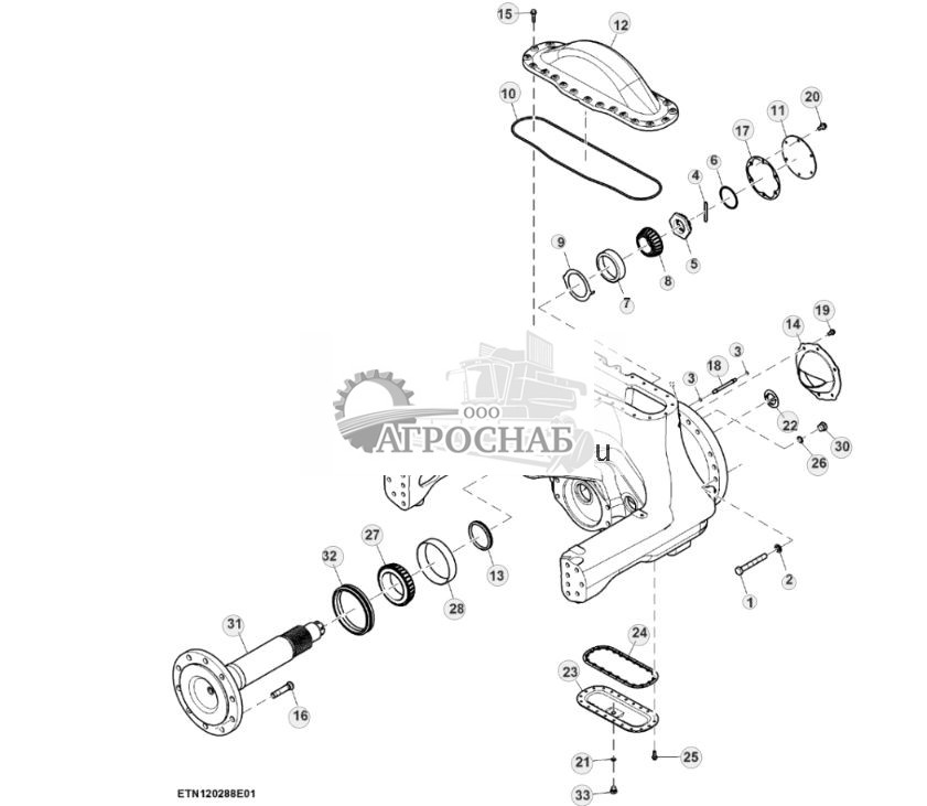Узел переднего моста, стандартный ремень  ремень для сверхтяжелых условий эксплуатации 3036 дюймов, левая сторона - ST827025 475.jpg
